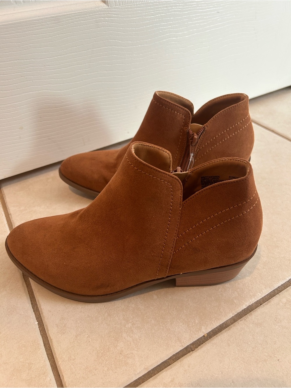 NWT Time and Tru Core Ankle Boots Booties Memory Foam